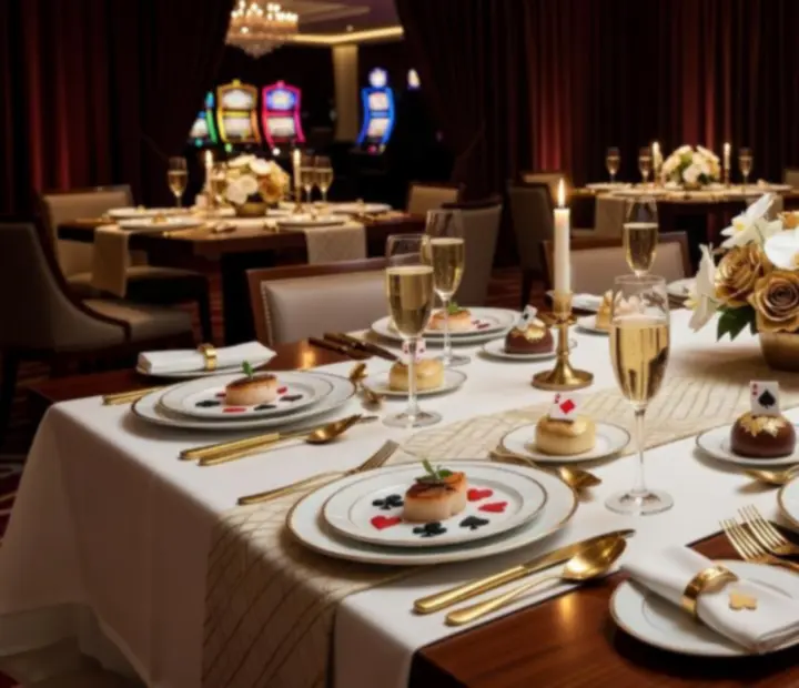 Tematikus vacsora kaszinó ihlette cateringgel egy céges rendezvényen